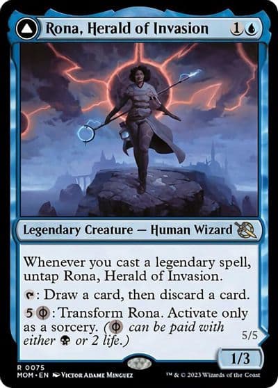 Rona Herald of Invasion March of the Machine Magic card