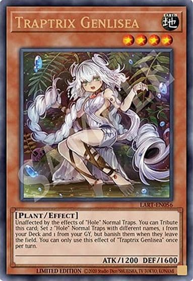 Traptrix Genlisea The Lost Art Promotion Yu-Gi-Oh! card