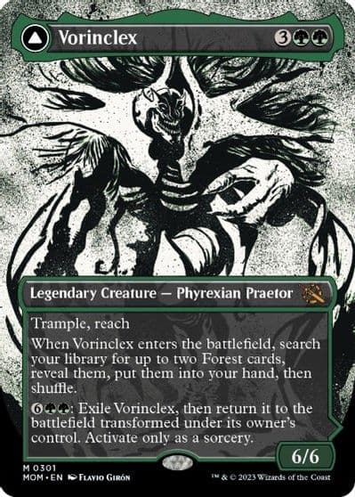 Vorinclex Showcase March of the Machine Magic card