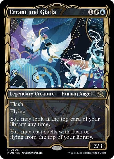 Errant and Giada Showcase March of the Machine Magic card