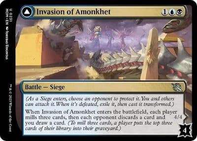 Invasion of Amonkhet March of the Machine Magic card
