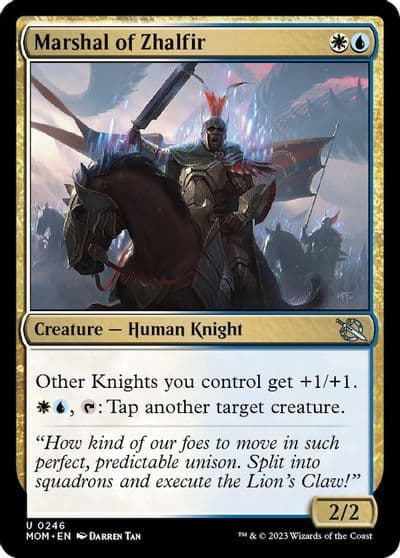Marshal of Zhalfir March of the Machine Magic card