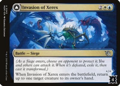 Invasion of Xerex March of the Machine Magic card