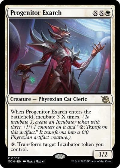 Progenitor Exarch March of the Machine Magic card
