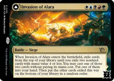Invasion of Alara March of the Machine Magic card