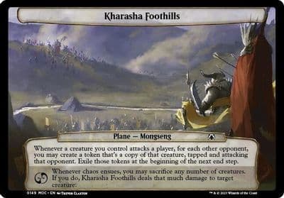 Kharasha Foothills Planechase: March of the Machine Magic card