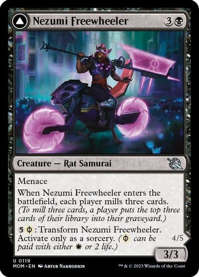 Nezumi Freewheeler March of the Machine Magic card