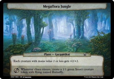 Megaflora Jungle Planechase: March of the Machine Magic card