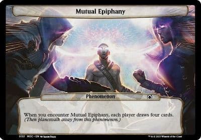 Mutual Epiphany Planechase: March of the Machine Magic card