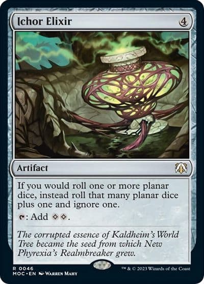 Ichor Elixir Commander: March of the Machine Magic card