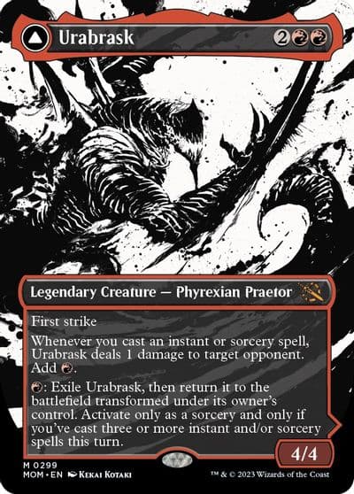 Urabrask Showcase March of the Machine Magic card