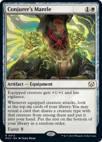 Conjurers Mantle Commander: March of the Machine Magic card