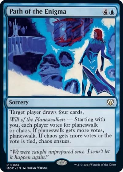 Path of the Enigma Commander: March of the Machine Magic card