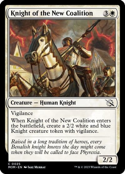 Knight of the New Coalition March of the Machine Magic card