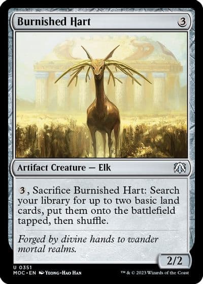 Burnished Hart Commander: March of the Machine Magic card