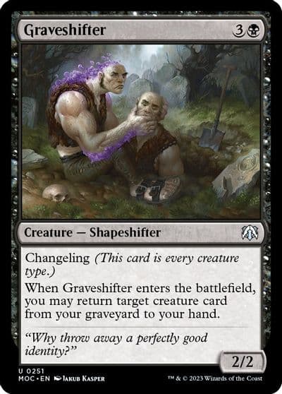 Graveshifter Commander: March of the Machine Magic card