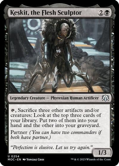 Keskit the Flesh Sculptor Commander: March of the Machine Magic card