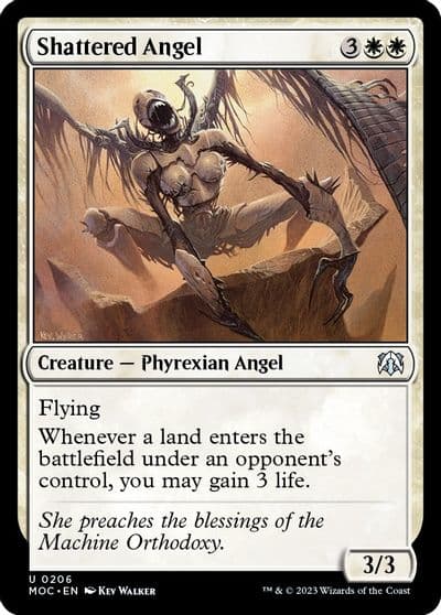 Shattered Angel Commander: March of the Machine Magic card
