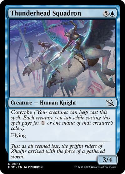 Thunderhead Squadron March of the Machine Magic card