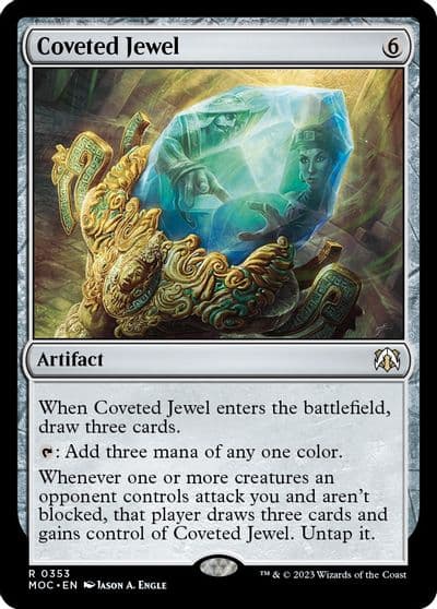 Coveted Jewel Commander: March of the Machine Magic card