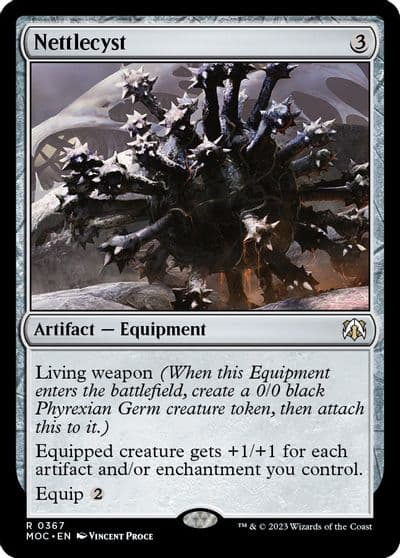 Nettlecyst Commander: March of the Machine Magic card