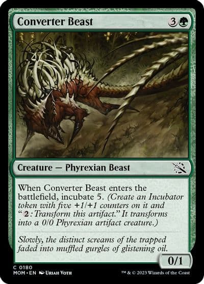 Converter Beast March of the Machine Magic card