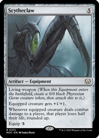 Scytheclaw Commander: March of the Machine Magic card