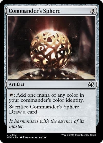 Commanders Sphere Commander: March of the Machine Magic card