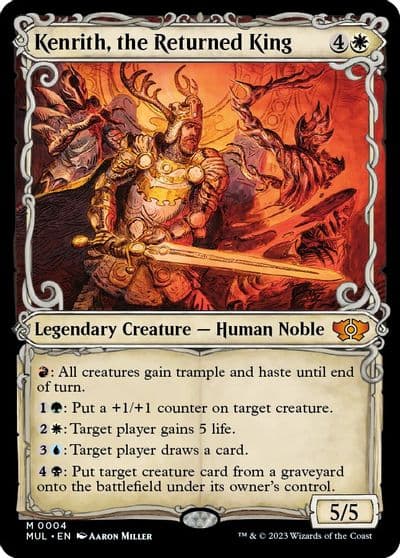 Kenrith the Returned King March of the Machine: Multiverse Legends Magic card