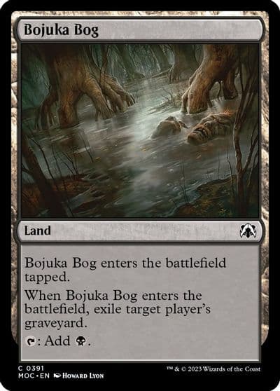 Bojuka Bog Commander: March of the Machine Magic card