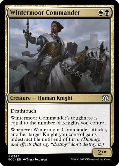 Wintermoor Commander Commander: March of the Machine Magic card