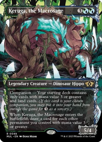 Keruga the Macrosage March of the Machine: Multiverse Legends Magic card