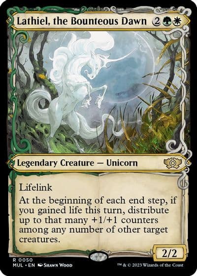 Lathiel the Bounteous Dawn March of the Machine: Multiverse Legends Magic card