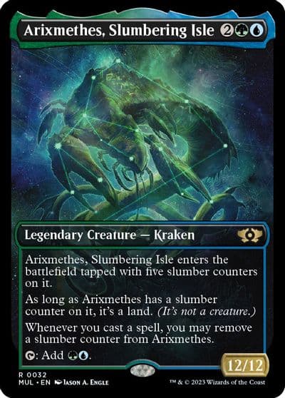 Arixmethes Slumbering Isle March of the Machine: Multiverse Legends Magic card