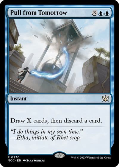 Pull from Tomorrow Commander: March of the Machine Magic card