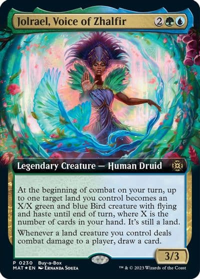 Jolrael Voice of Zhalfir Buy-A-Box Promos Magic card
