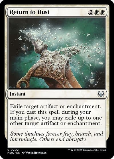 Return to Dust Commander: March of the Machine Magic card