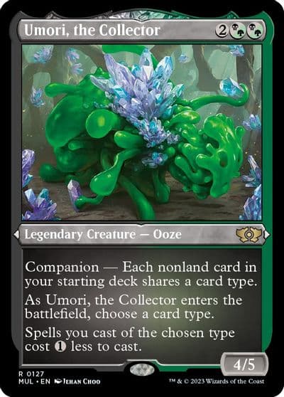 Umori the Collector Foil Etched March of the Machine: Multiverse Legends Magic card