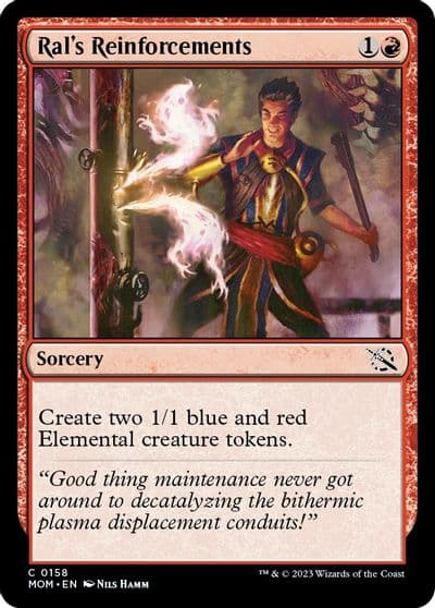 Rals Reinforcements March of the Machine Magic card