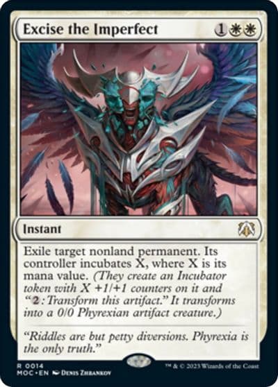 Excise the Imperfect Commander: March of the Machine Magic card
