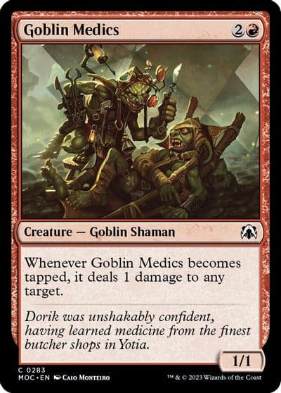 Goblin Medics Commander: March of the Machine Magic card