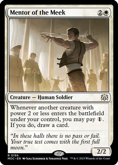 Mentor of the Meek Commander: March of the Machine Magic card