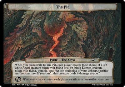 The Pit Planechase: March of the Machine Magic card