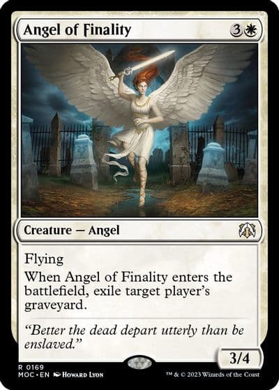 Angel of Finality Commander: March of the Machine Magic card