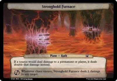 Stronghold Furnace Planechase: March of the Machine Magic card