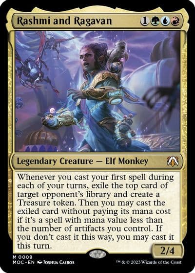 Rashmi and Ragavan Commander: March of the Machine Magic card