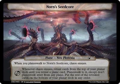 Norns Seedcore Planechase: March of the Machine Magic card
