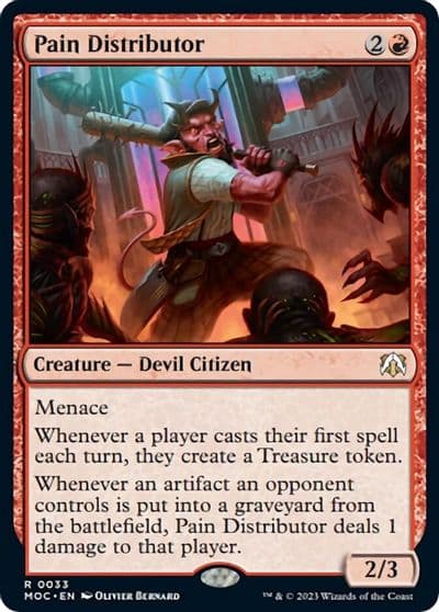 Pain Distributor Commander: March of the Machine Magic card