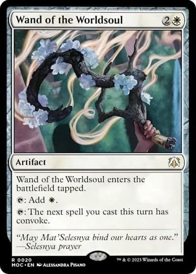 Wand of the Worldsoul Commander: March of the Machine Magic card