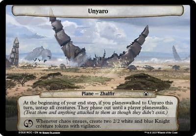 Unyaro Planechase: March of the Machine Magic card